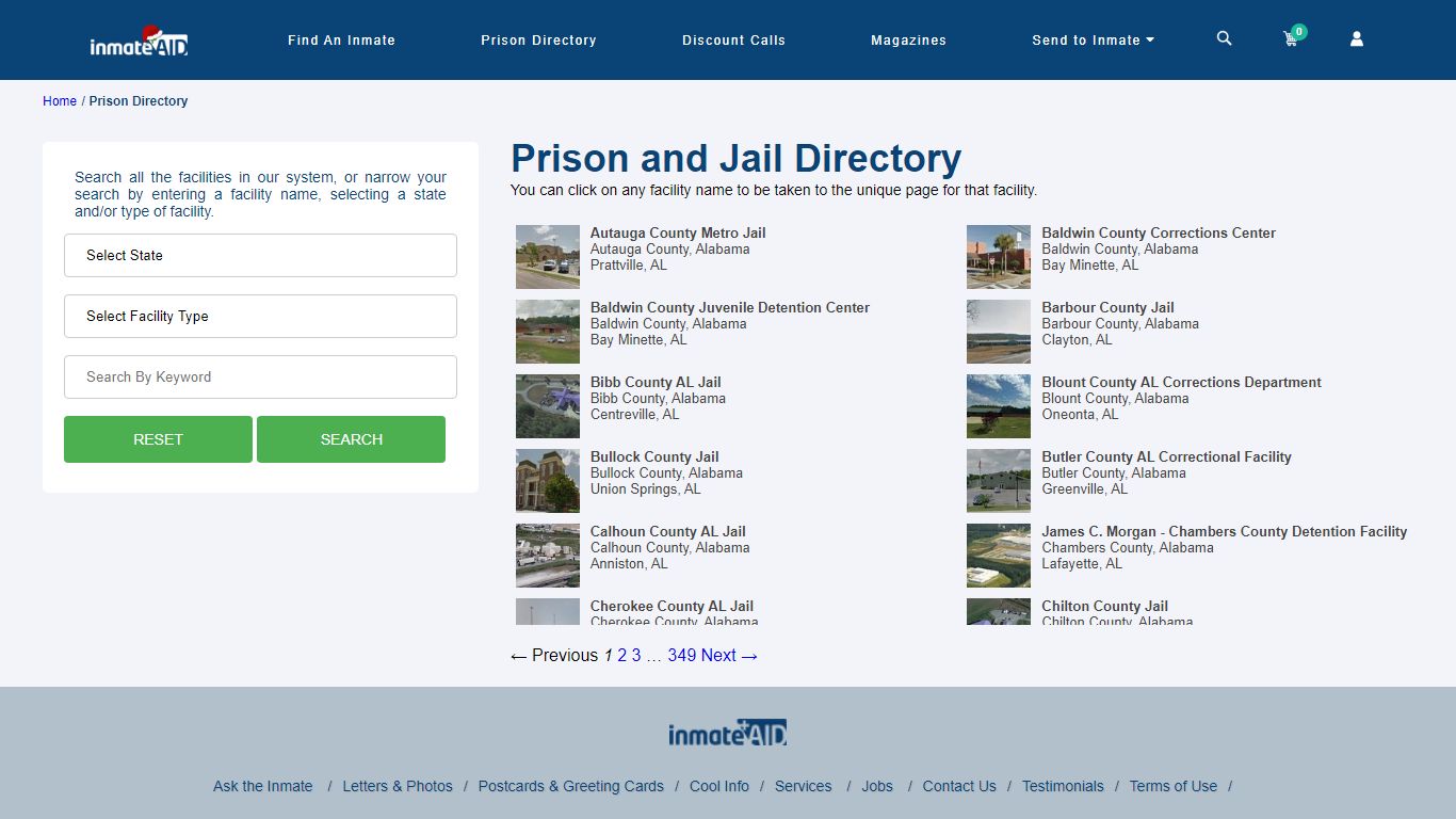 Find Prisons | Jails - Locate Inmates or Arrests - Free